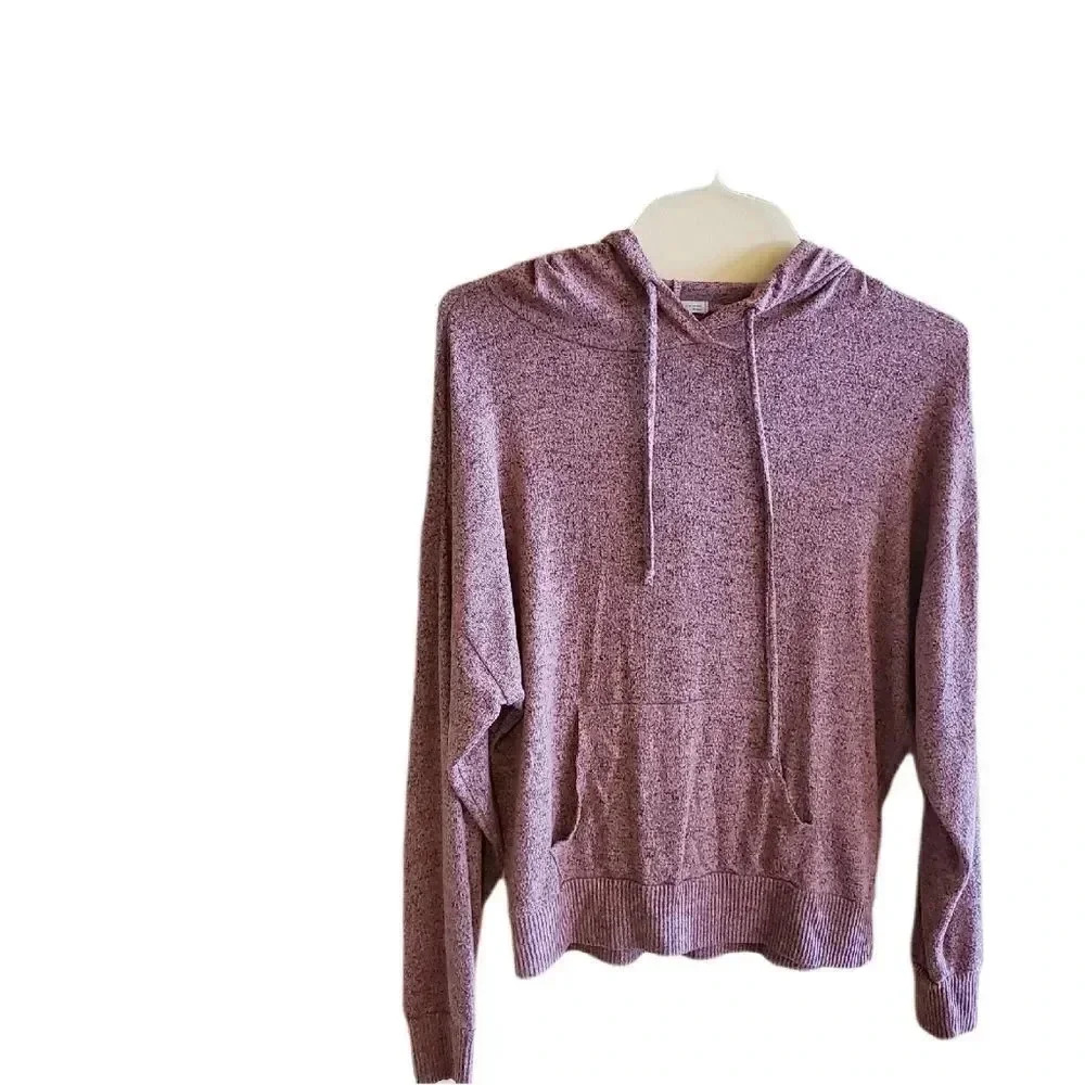 Velvet hoodie dusty purple hoodie Size Small